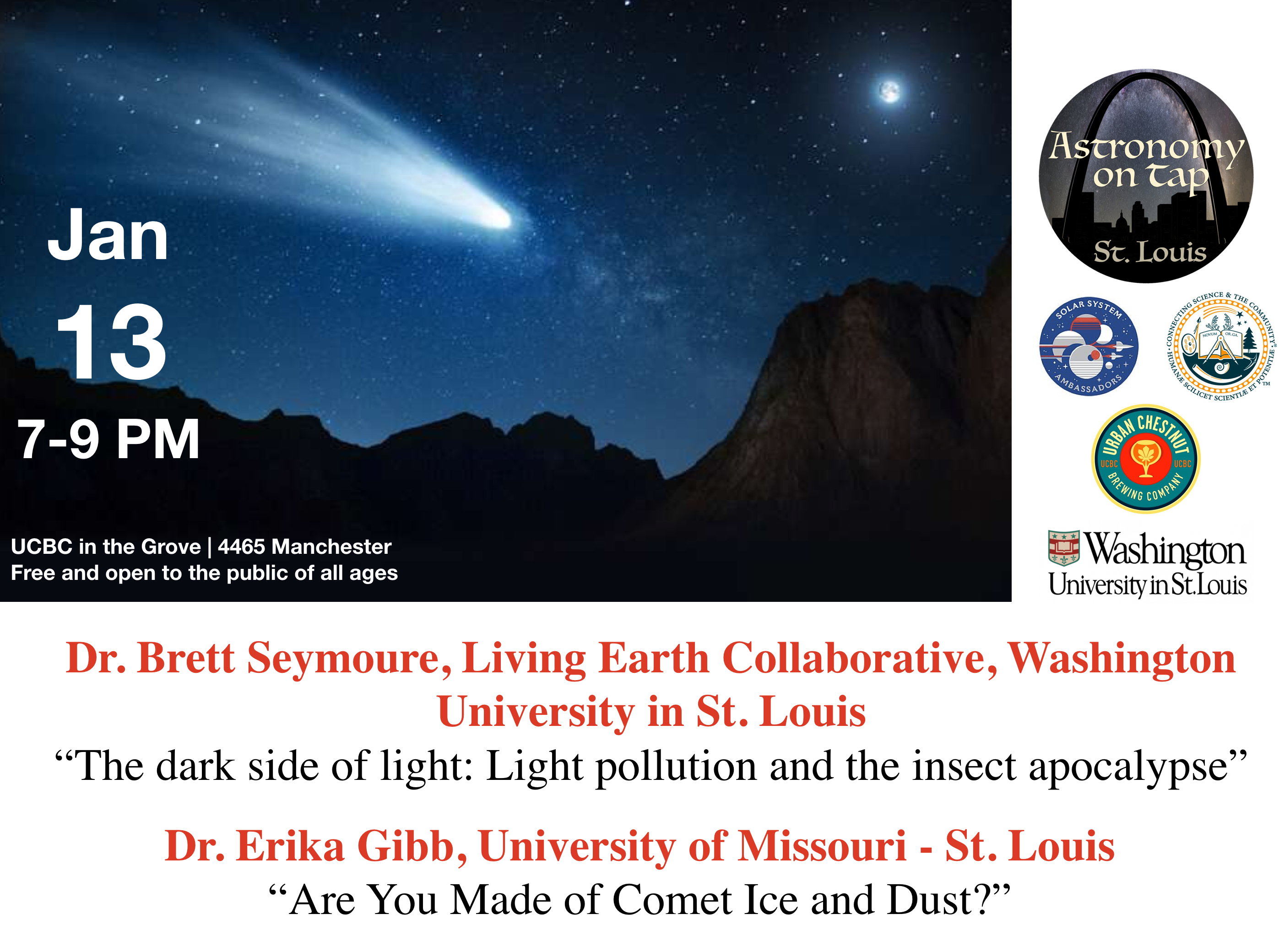 Astronomy on Tap-St. Louis, January 13th, 2020 – Astronomy On Tap