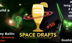 AoT-Tucson #50: Simulating Galaxies and Laser show in Astronomy @ Borderlands Brewing Co. August 29