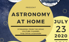 Astronomy at Home Seattle: July 23rd (Online)
