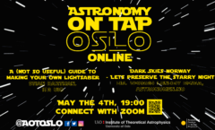 Astronomy on Tap Oslo: May 4, 2021