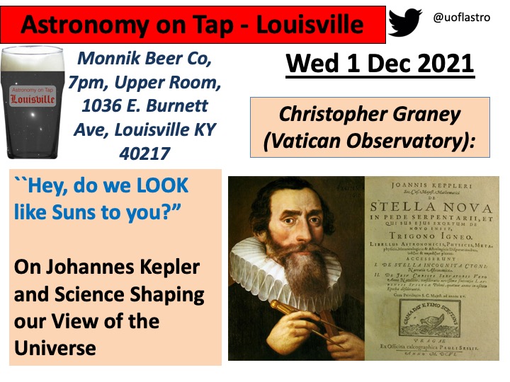 Astronomy on Tap - Louisville: Dec 1