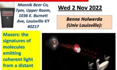 Astronomy on Tap-Louisville Nov 2, 2022