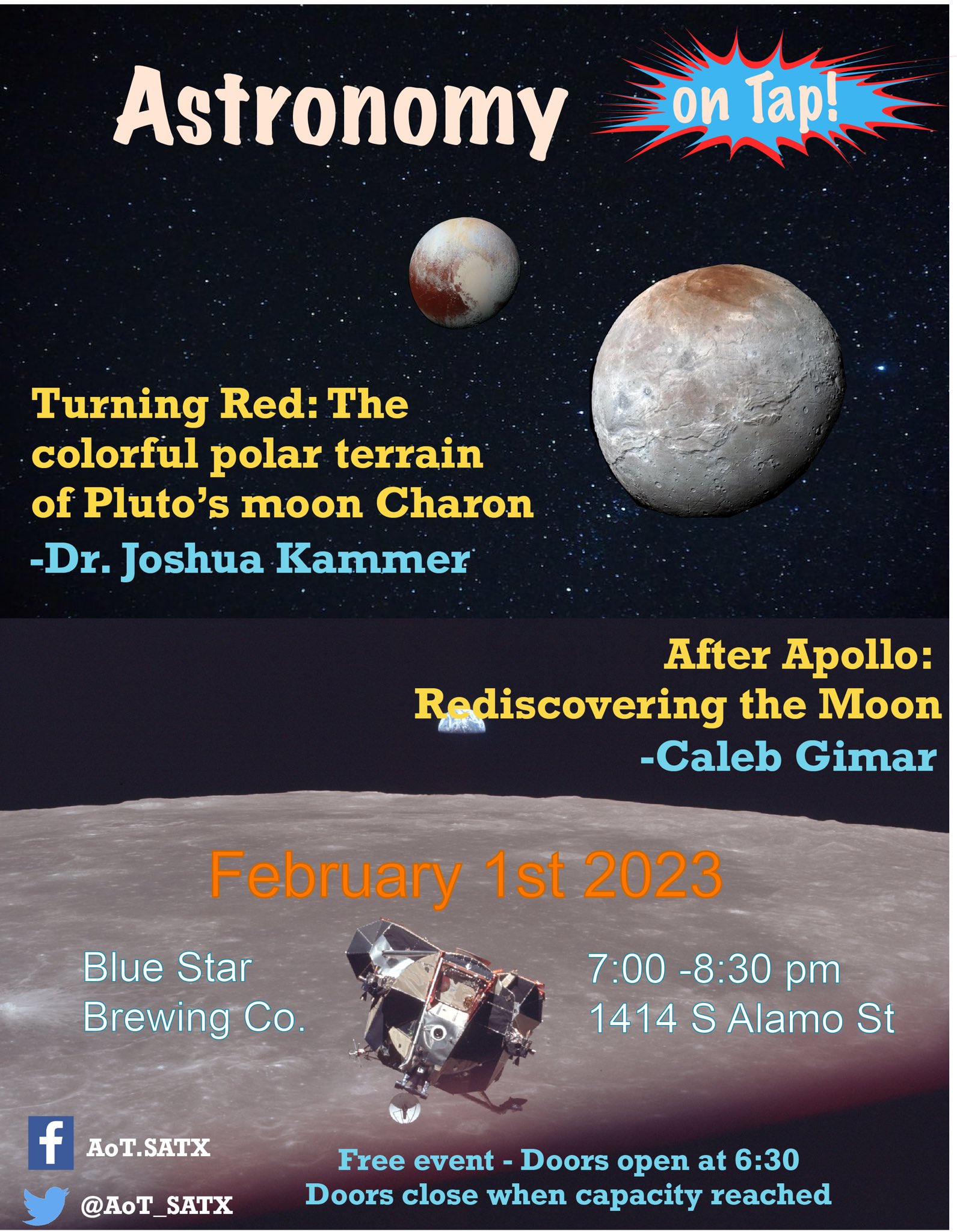 **Cancelled** AoTSATX - Turning Red & Rediscovering the Moon ...