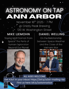 Ann Arbor Astronomy on Tap: Space Exploration & Space Weather